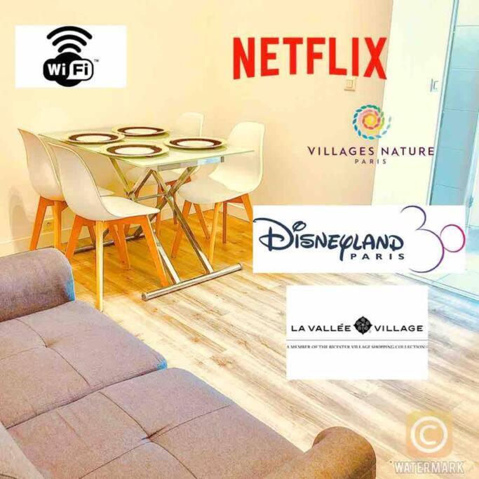 Appartement Cosy Proche Disney Vaires-sur-Marne 외부 사진